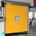 Automecaría auto-recuperación PVC Puerta de rodadura de cremallera rápida